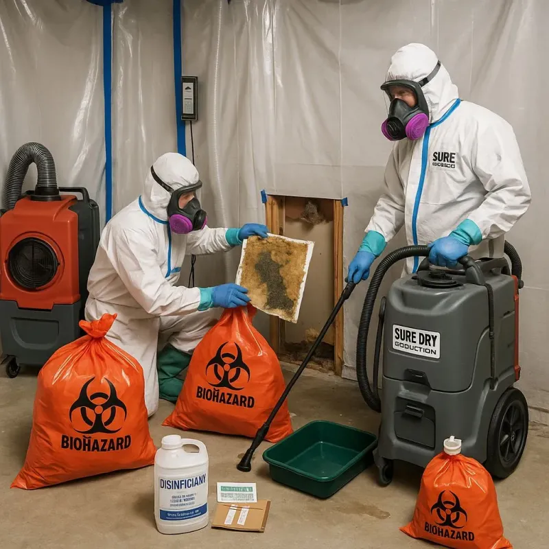 Contaminated Water Handling Protocols process in Altamont, KS
